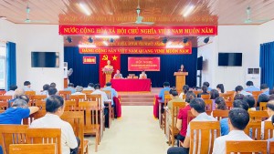 Hội nghị Ban Chấp hành Đảng bộ xã Tuyên Phú lần thứ 6