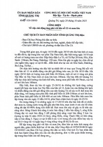 Công điện chủ động ứng phó với bão số 12 và mưa lớn