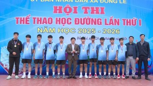 Xã Đồng Lê sôi nổi hội thi thể thao học đường năm học 2025 - 2026