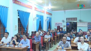 Hội nghị TXCT của những người ứng cử đại biểu HĐND xã, tại đơn vị bầu cử số 2