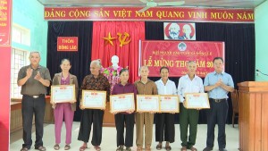 Xã Đồng Lê tổ chức lễ chúc thọ, mừng thọ Người cao tuổi năm 2026