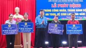Lễ phát động Tháng công nhân, tháng hành động về an toàn vệ sinh lao động