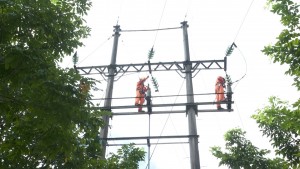 Thông báo về việc đảm bảo an toàn điện trước và sau bão số 10