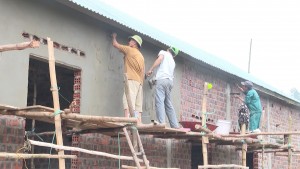 Huyện Tuyên Hóa đã tổ chức khởi công 213/213 nhà tạm, nhà dột nát
