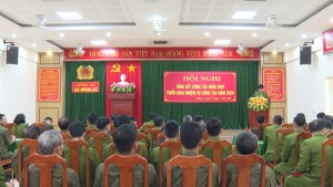 Công an xã Đồng Lê tổng kết công tác năm 2025