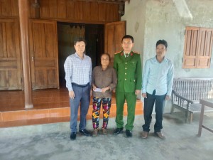 Xã Đồng Lê thăm, động viên các gia đình có nạn nhân tử vong do TNGT