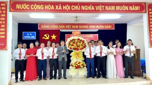 Ban chấp hành Đảng bộ xã Tuyên Lâm, tỉnh Quảng Trị.