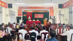 Hội nghị lần thứ nhất Ủy ban MTTQ Việt Nam xã Tuyên Bình nhiệm kỳ 2024 – 2029