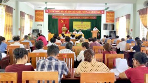 Hội nghị lần thứ nhất Ủy ban MTTQ Việt Nam xã Tuyên Phú nhiệm kỳ 2024 – 2029