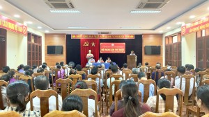 Hội nghị lần thứ nhất Ủy ban MTTQ Việt Nam xã Đồng Lê nhiệm kỳ 2024 – 2029