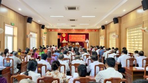 Kỳ họp thứ hai Hội đồng nhân dân xã Đồng Lê khoá I