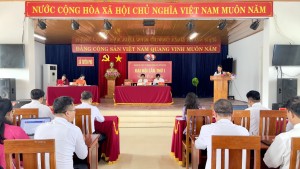 Đại hội Đảng bộ các cơ quan Đảng xã Tuyên Phú lần thứ nhất nhiệm kỳ 2025-2030
