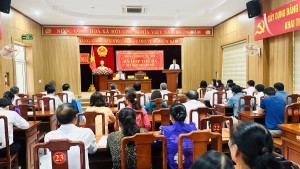 HĐND xã Đồng Lê tổ chức Kỳ họp thứ 3 (kỳ họp chuyên đề)  nhiệm kỳ 2021 – 2026