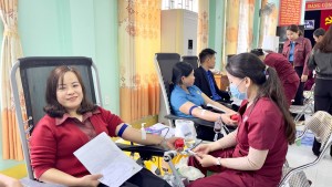 Tuyên Hoá: Hiến máu tình nguyện đợt 1 năm 2025
