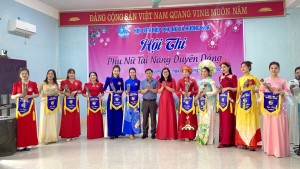 Hội thi “Phụ nữ tài năng duyên dáng” năm 2025
