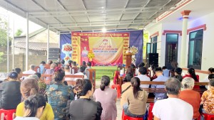 Thôn Tân Ấp, xã Tuyên Sơn tổ chức Ngày hội Đại đoàn kết toàn dân tộc