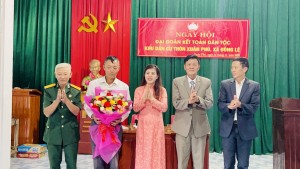 Thôn Xuân Phú, xã Đồng Lê tổ chức Ngày hội Đại đoàn kết toàn dân tộc