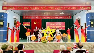 Xã Châu Hoá tổ chức Lễ kỷ niệm 50 năm ngày Giải phóng miền Nam