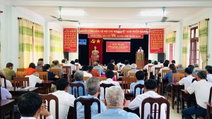 Xã Tuyên Lâm gặp mặt cán bộ cốt cán ở cơ sở năm 2025