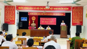 Xã Tuyên Lâm tổ chức thành công kỳ họp thứ 2 HĐND xã khoá I, nhiệm kỳ 2021 – 2026