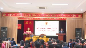 HĐND xã Đồng Lê tổ chức Kỳ họp thứ 7