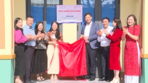 Lễ khánh thành dự án “Ánh sáng núi rừng” tại điểm trường Mầm non Ba Tâm