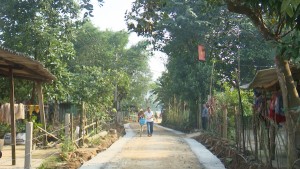 Xã Thanh Hoá: Vận động nhân dân hiến đất mở rộng đường giao thông nông thôn