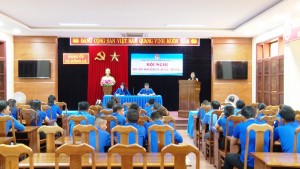 Đoàn xã Đồng Lê tổ chức Hội nghị Ban chấp hành lần thứ nhất