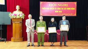 Đảng ủy xã Kim Hoá tổng kết công tác xây dựng Đảng năm 2024