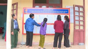 Xã Đồng Lê chuẩn bị cho cuộc bầu cử đại biểu Quốc hội khóa XVI và HĐND các cấp