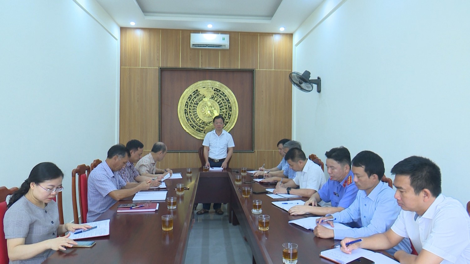 Hội nghị liên tịch chuẩn bị kỳ họp thường lệ giữa năm 2025, HĐND huyện khóa XX, nhiệm kỳ 2021-2026