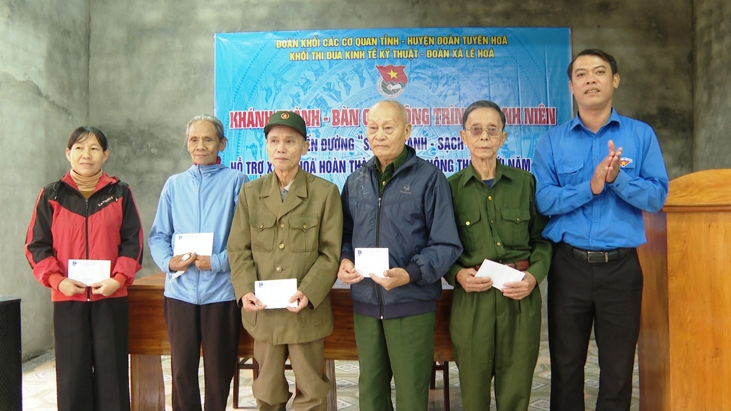 Huyện đoàn Tuyên Hóa tổ chức ra quân chiến dịch tình nguyện mùa đông năm 2024