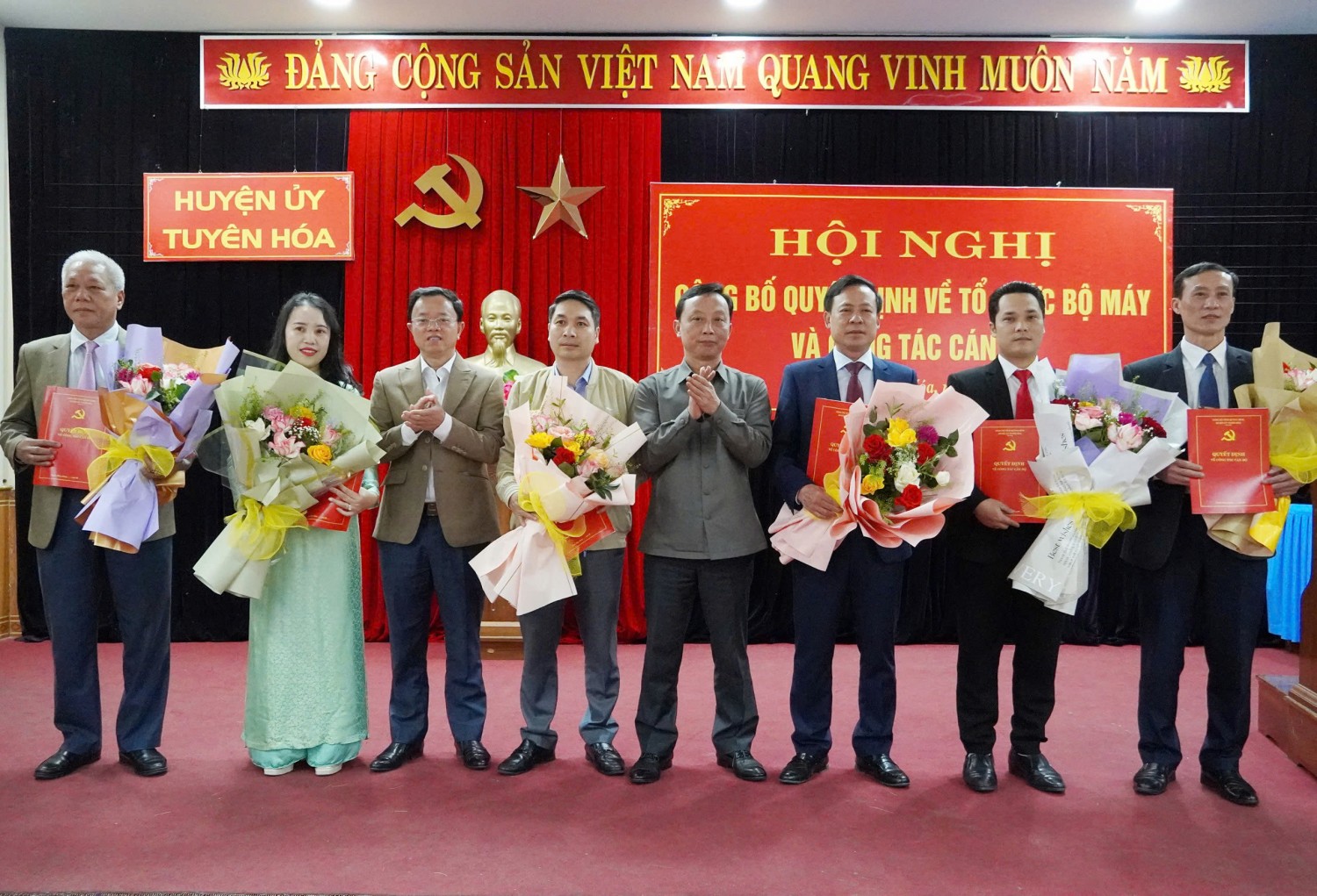 Tuyên Hóa: Hợp nhất Ban Tuyên giáo và Ban Dân vận Huyện ủy