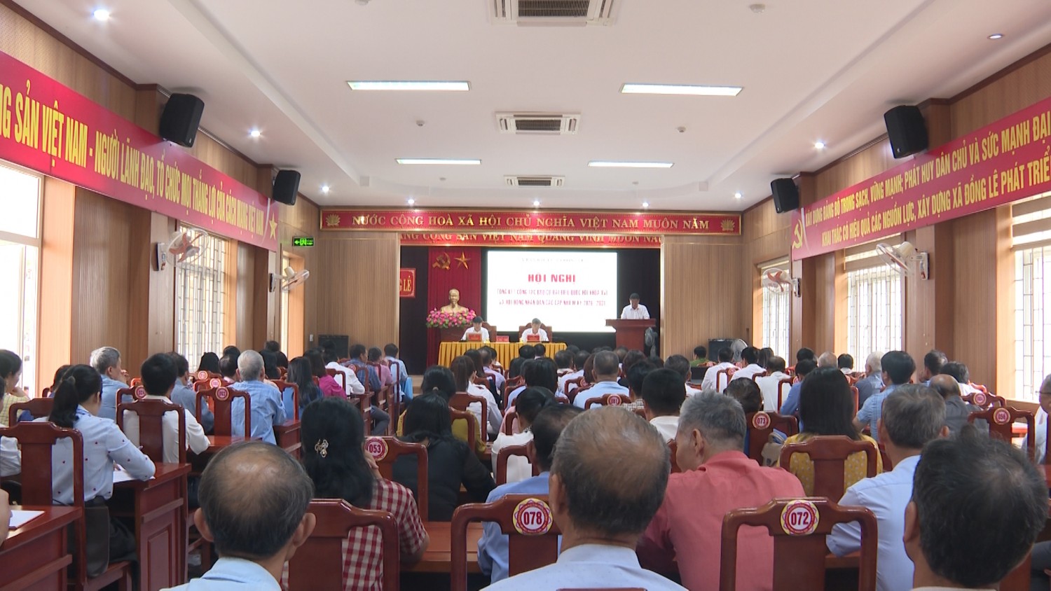 Uỷ ban bầu cử xã Đồng Lê tổ chức Hội nghị tổng kết công tác bầu cử đại biểu Quốc hội khoá XVI và đại biểu HĐND các cấp, nhiệm kỳ 2026 – 2031