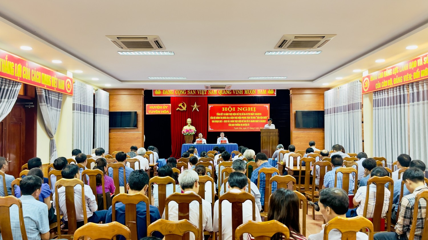 Huyện Tuyên Hoá thực hiện hiệu quả Chỉ thị 05 của Bộ Chính trị