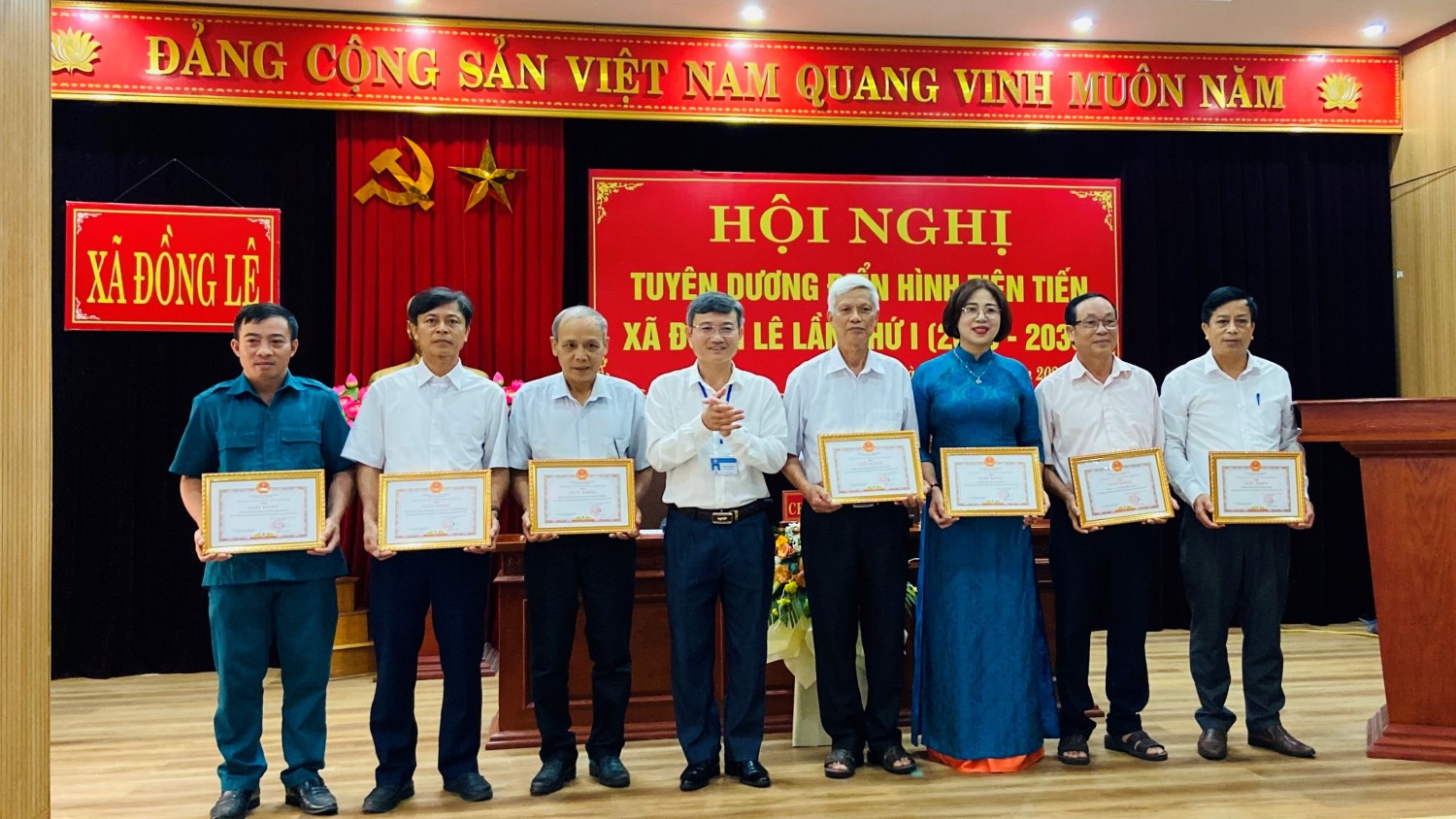 Xã Đồng Lê tuyên dương điển hình tiên tiến lần thứ I, giai đoạn 2025 – 2030