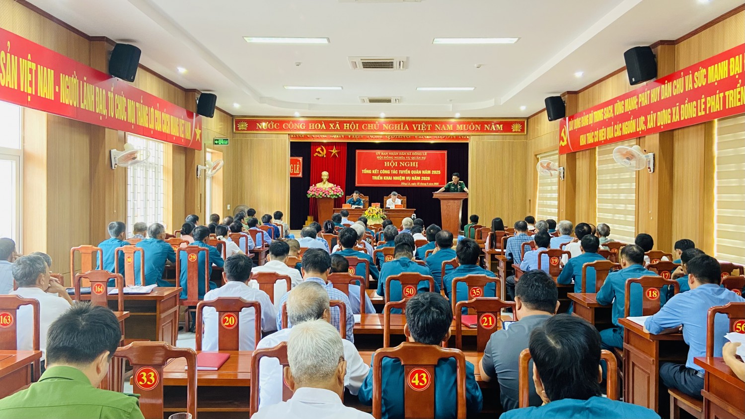 Xã Đồng Lê triển khai công tác tuyển quân năm 2026