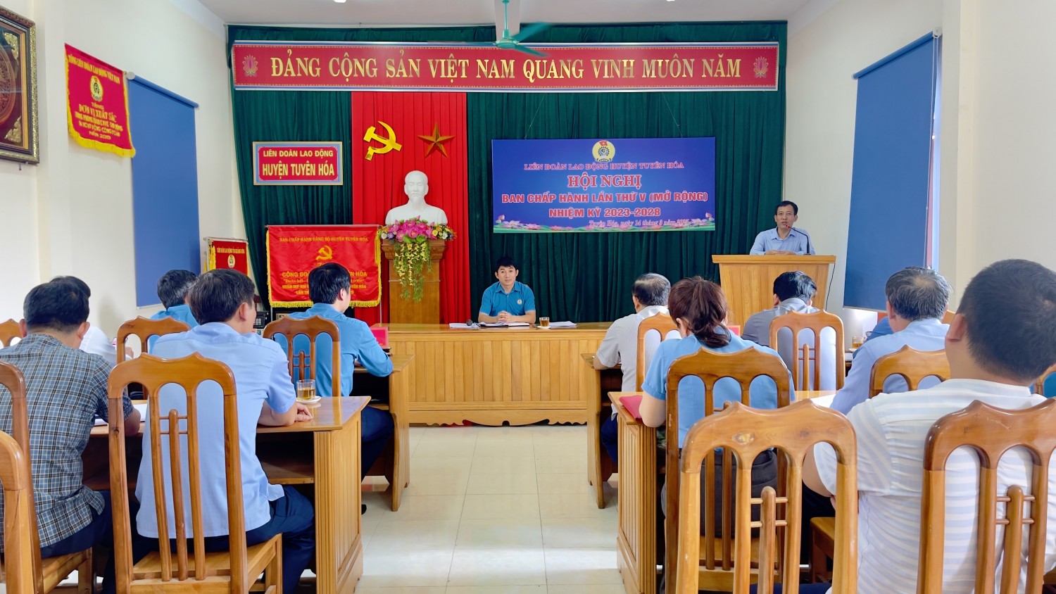 Hội nghị Ban chấp hành Công đoàn lần thứ V, nhiệm kỳ 2023 - 2028