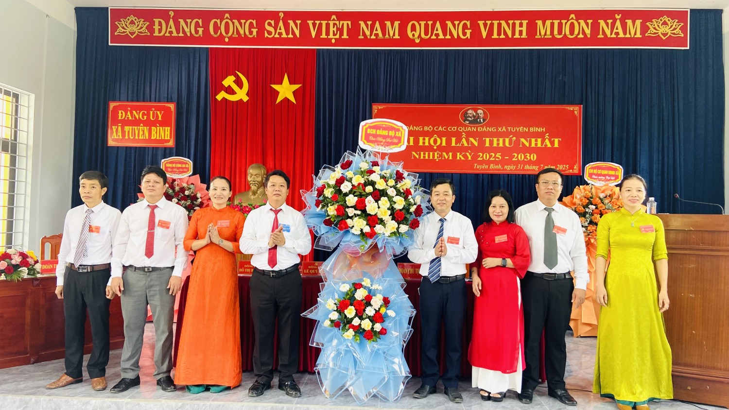 Đảng bộ các cơ quan Đảng xã Tuyên Bình Đại hội lần thứ I, nhiệm kỳ 2025 – 2030
