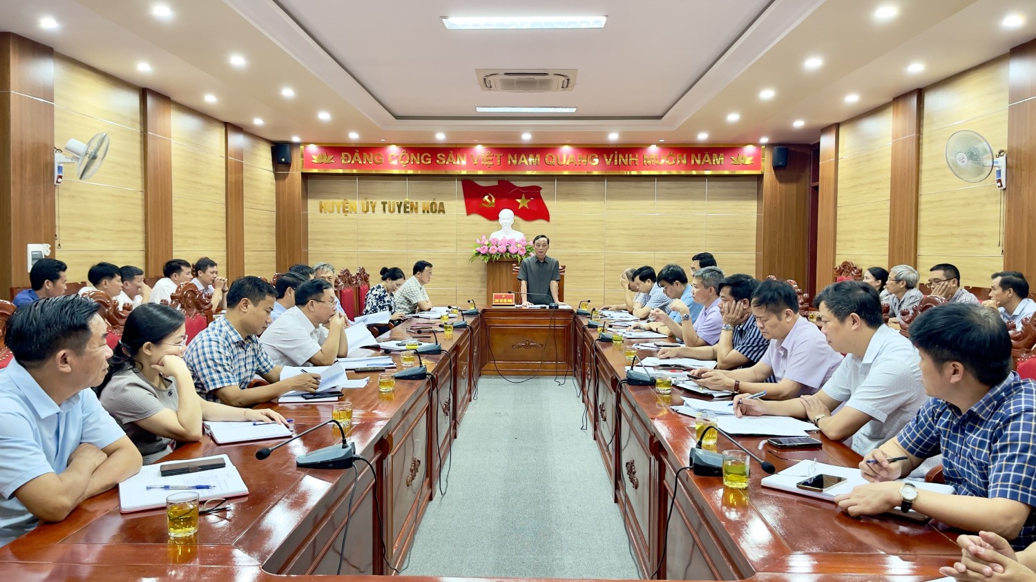 Hội nghị Ban Chỉ đạo sắp xếp, tổ chức lại đơn vị hành chính cấp huyện, cấp xã