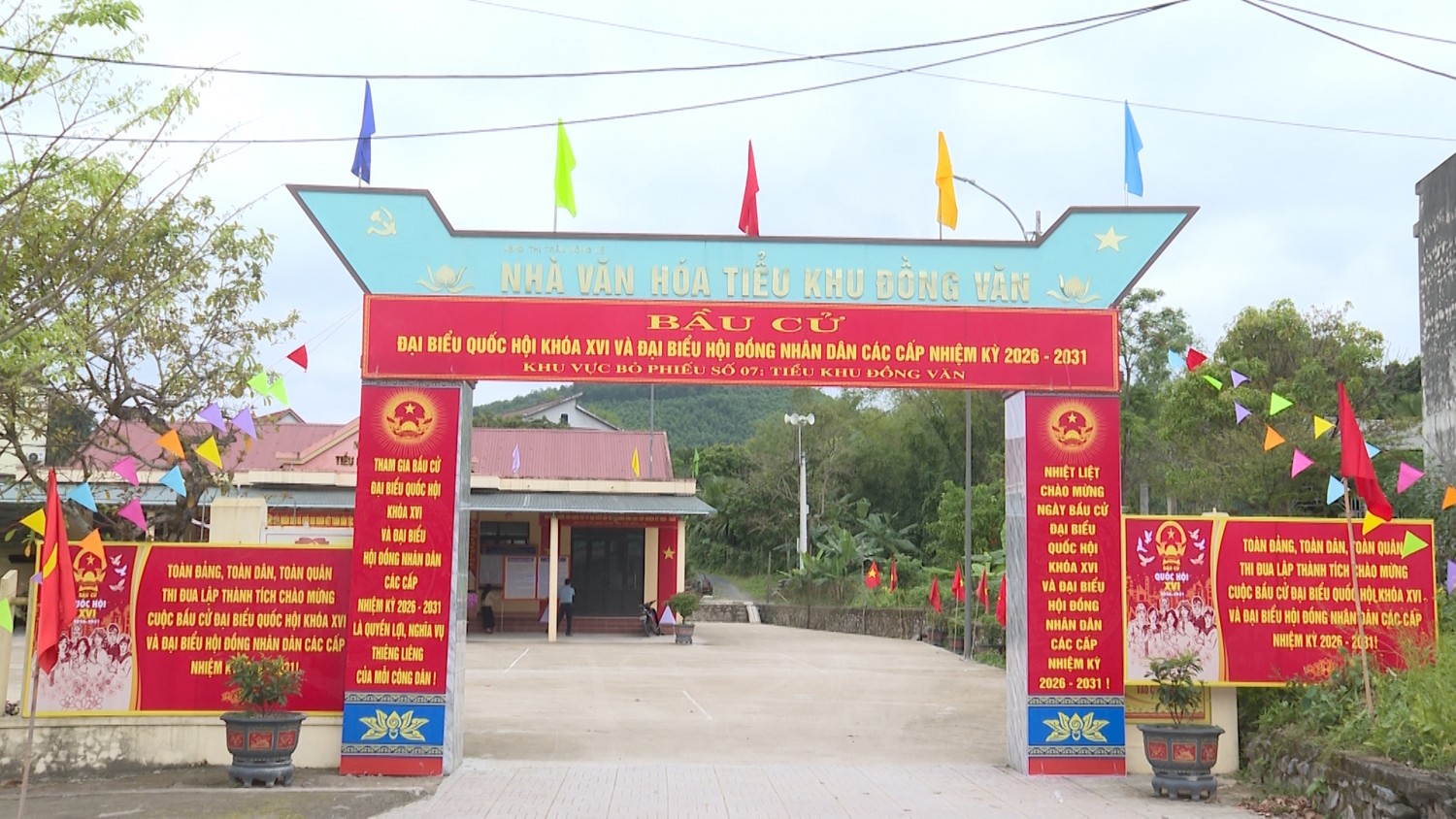 Xã Đồng Lê sẵn sàng cho ngày hội lớn của toàn dân