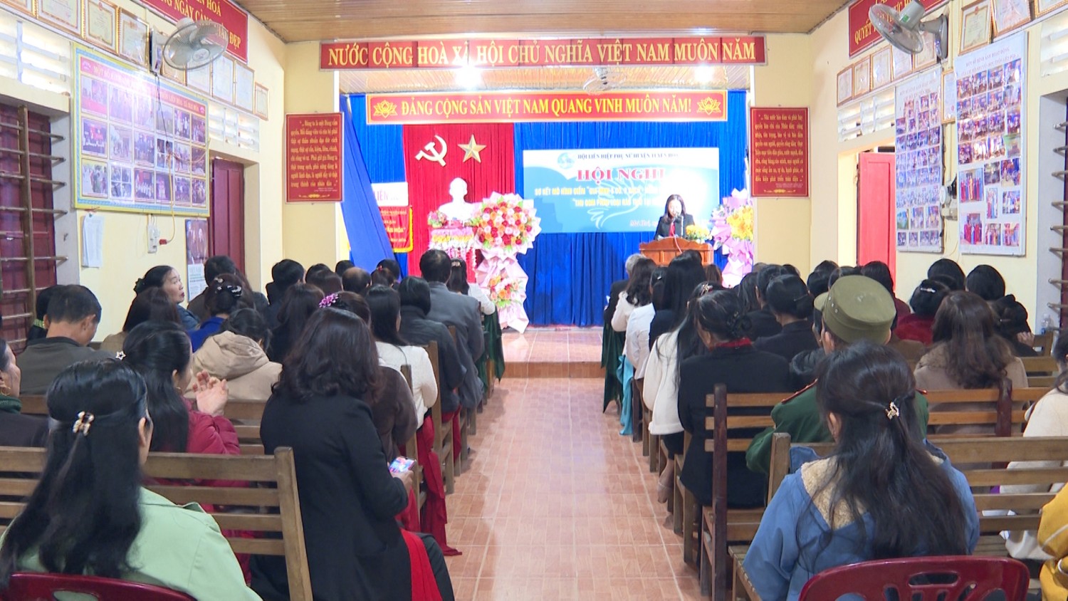 Sơ kết mô hình điểm “Gia đình 5 có 3 sạch-Nông thôn mới kiểu mẫu”