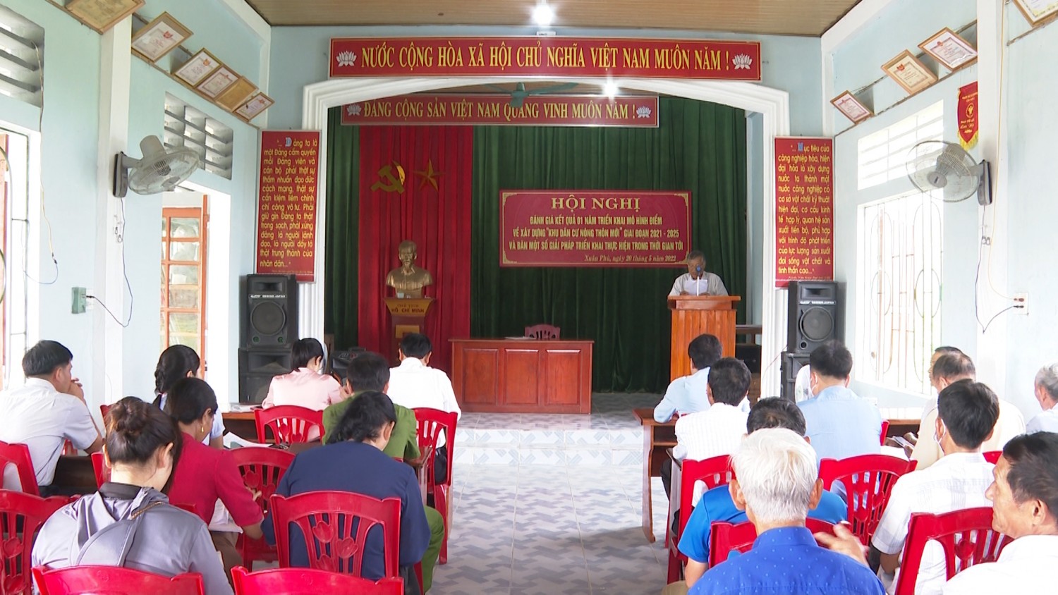 Thôn Xuân Phú (xã Sơn Hóa): Đánh giá 1 năm triển khai mô hình điểm “Khu dân cư nông thôn mới” giai đoạn 2021-2025